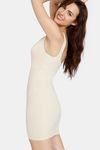 Zivame High Compression Shaping Dress - Oyster White — thumbnail 4